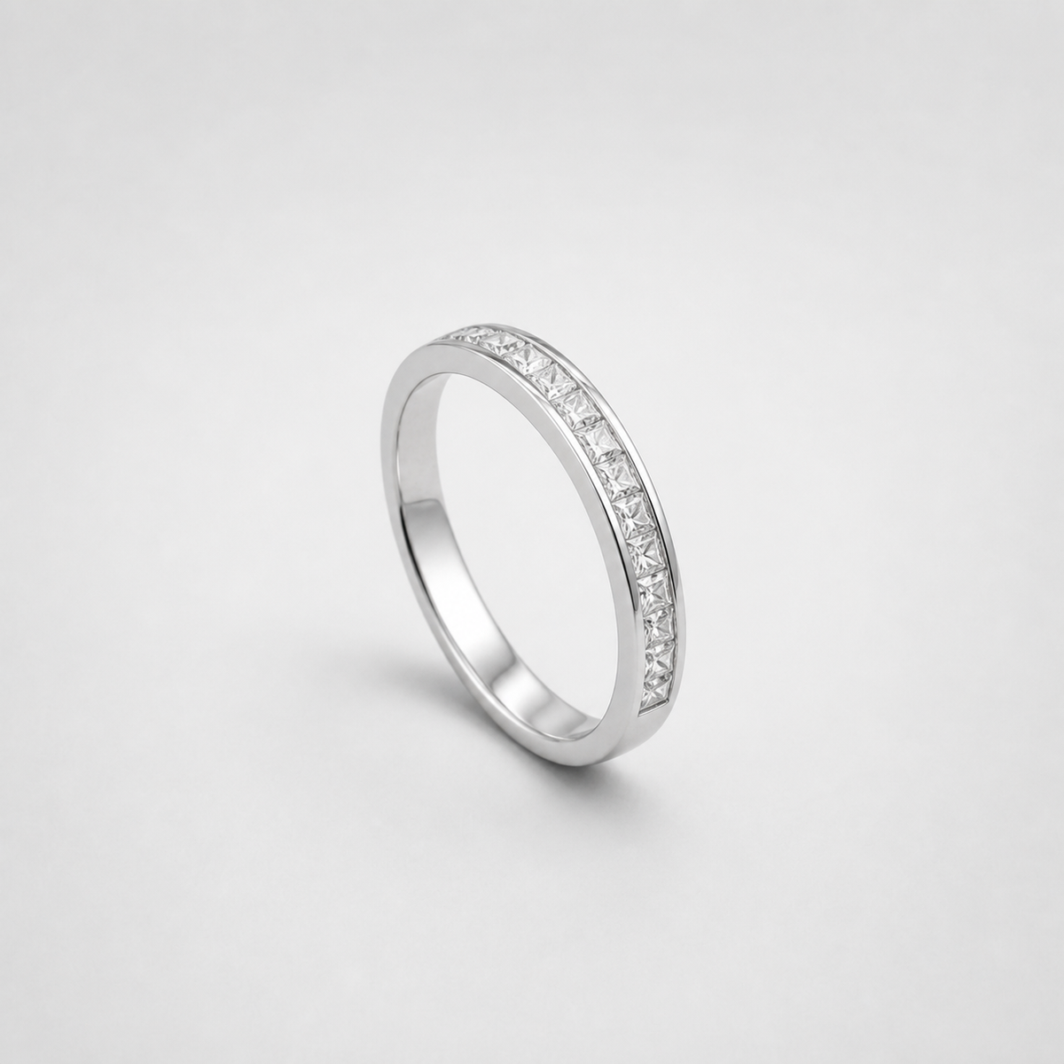 Princess Channel Stacking Band on light gray studio background