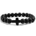 Cross Gemstone Bracelet