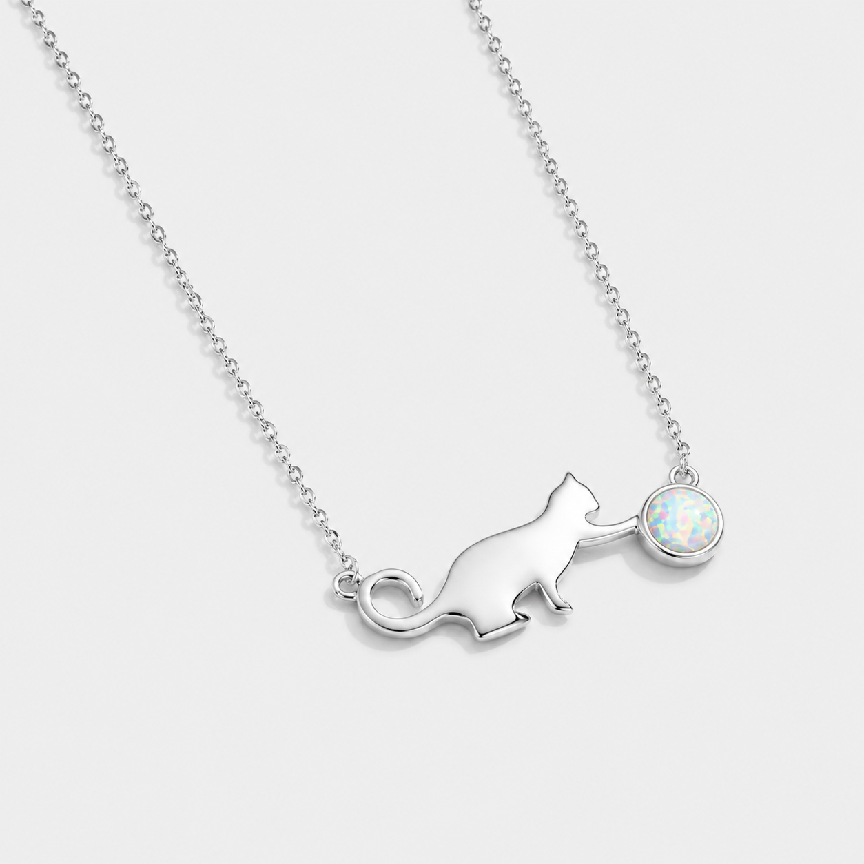 Vintage Kitty Necklace