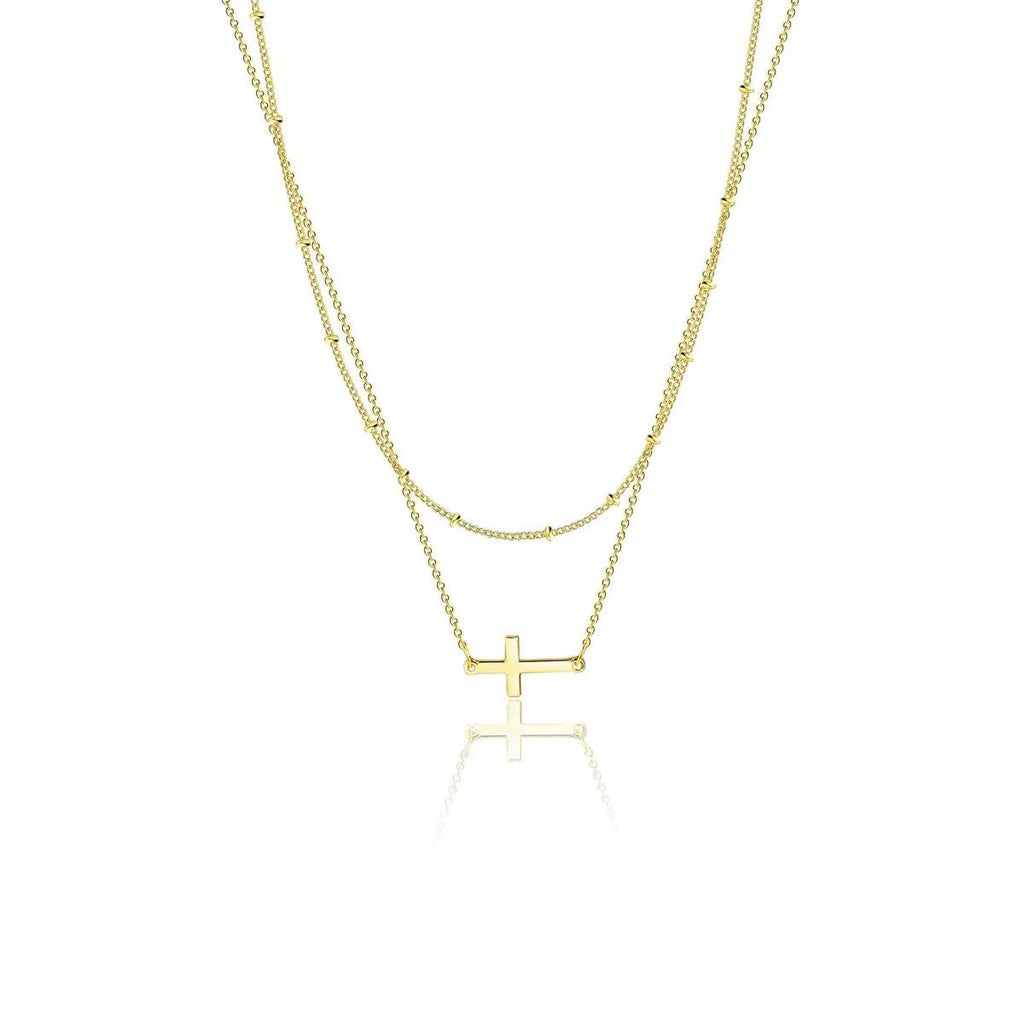 Elora Double Chain Cross