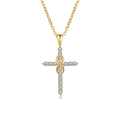 Elora Infinity Cross Necklace