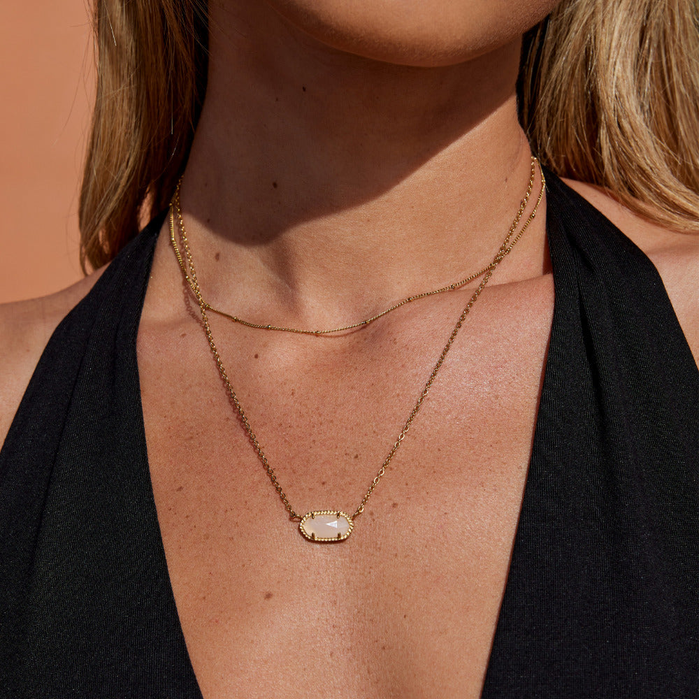 Ember Stone Pendant Necklace