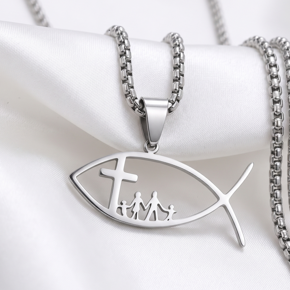 Ichthys Fish Necklace