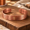 Faith Copper Bracelet