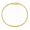 Stacking Round Herringbone Bracelet