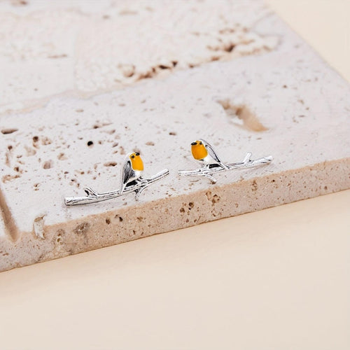 Cartoon Animal Bird Earrings