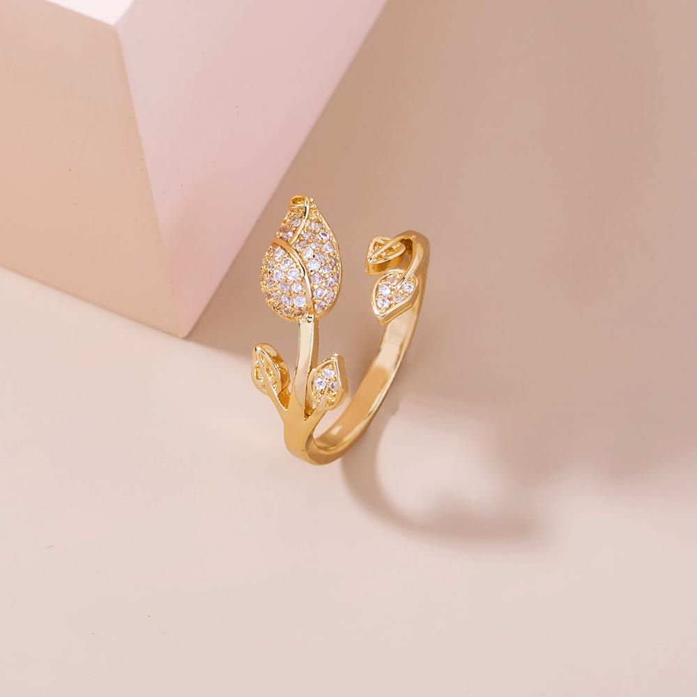 Secret Floral Garden Ring