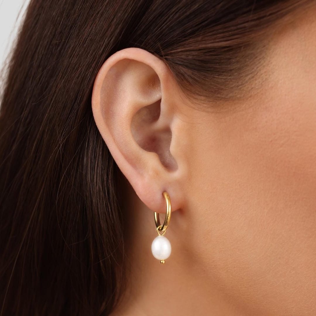 Freshwater Pearl Drop Earrings