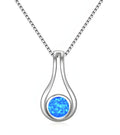 Antique White Opal Necklace