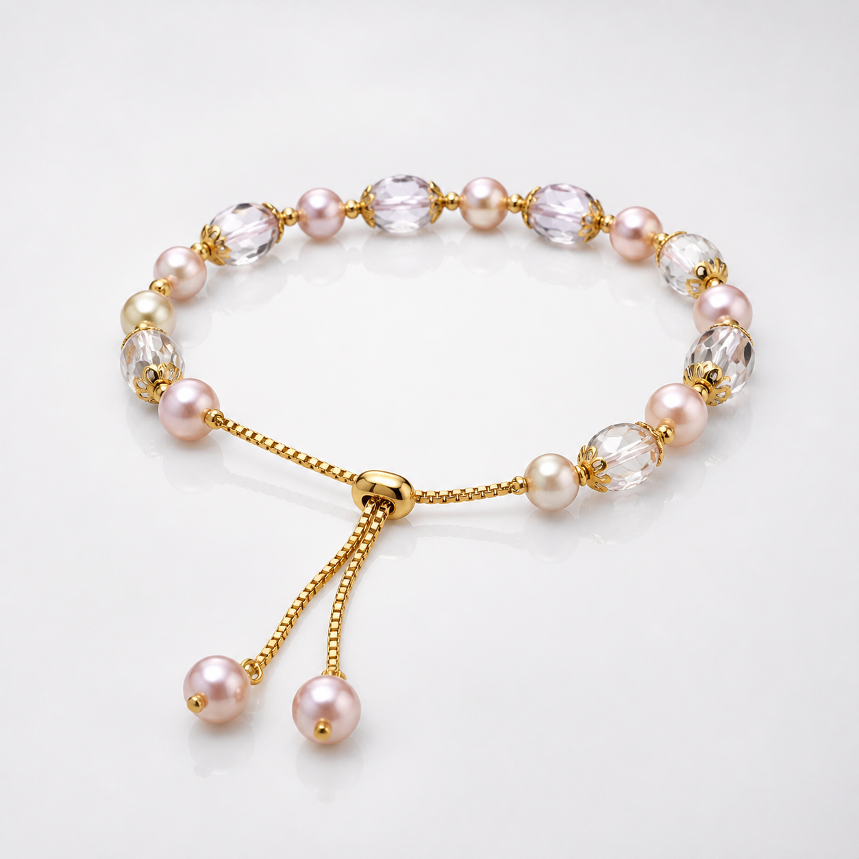 Luna Bead Adjustable Bracelet