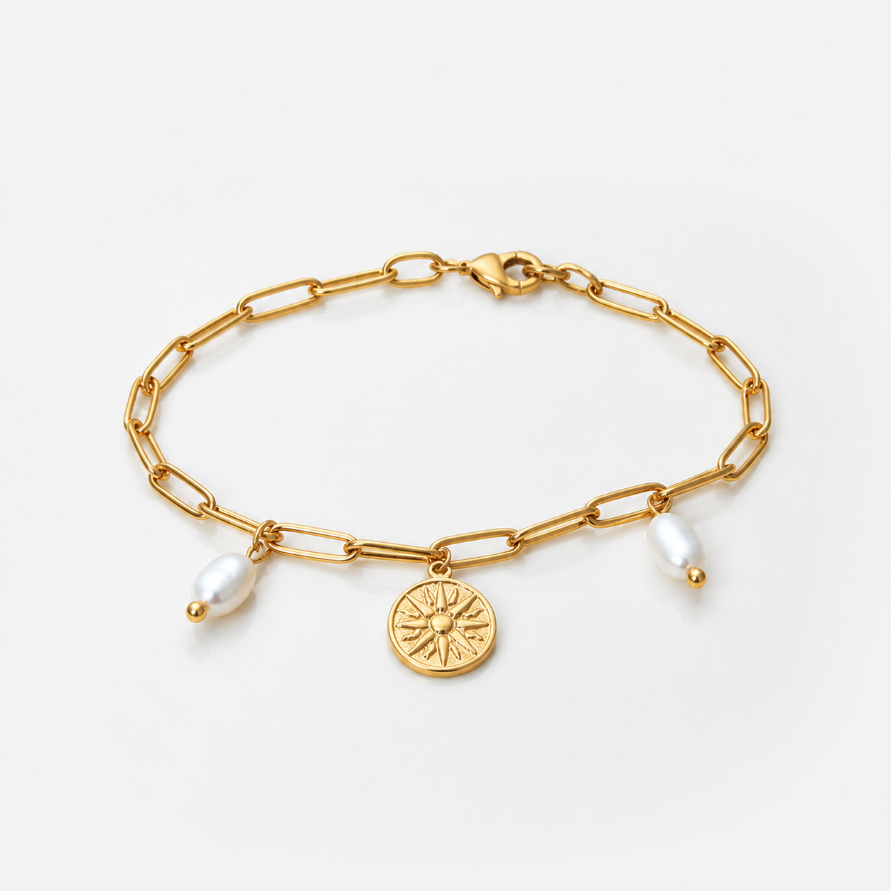 Radiant Golden Sun Bracelet